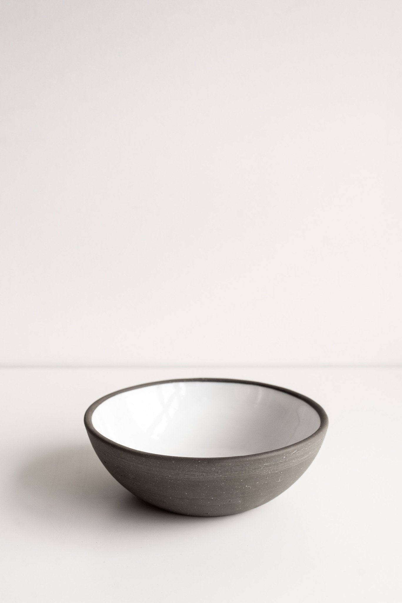 Lot De 4 Grands Bols à Pâtes En Céramique 9,75 Pouces - Grès 38 Oz, Blanc Mat, Forme Irrégulière